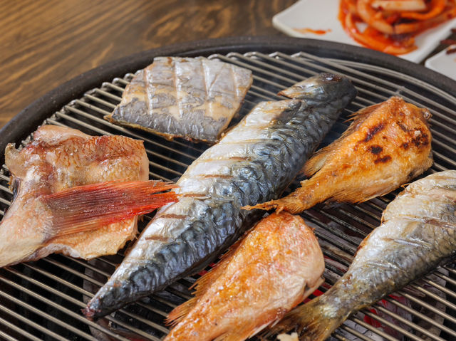 강원도 속초 생선구이 맛집 신피디 통큰 생선구이🐟