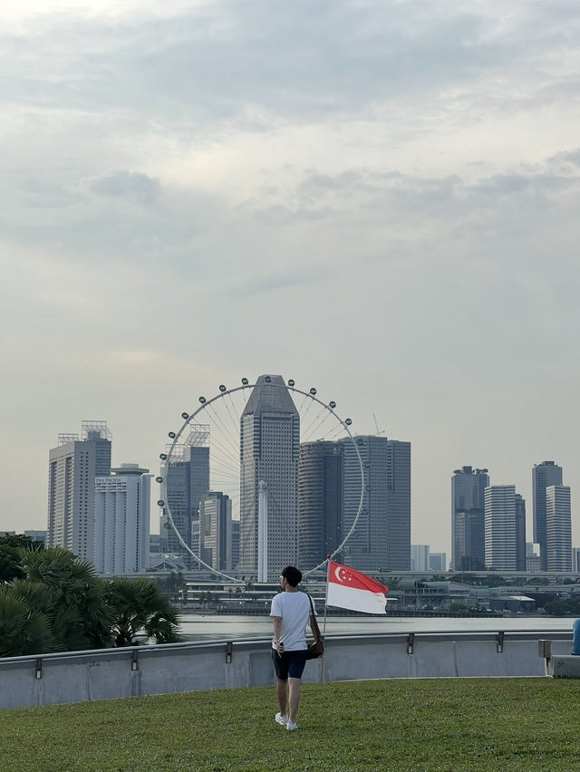 Marina Barrage ☁️ สวนลอยฟ้า บรรยากาศดีมาก