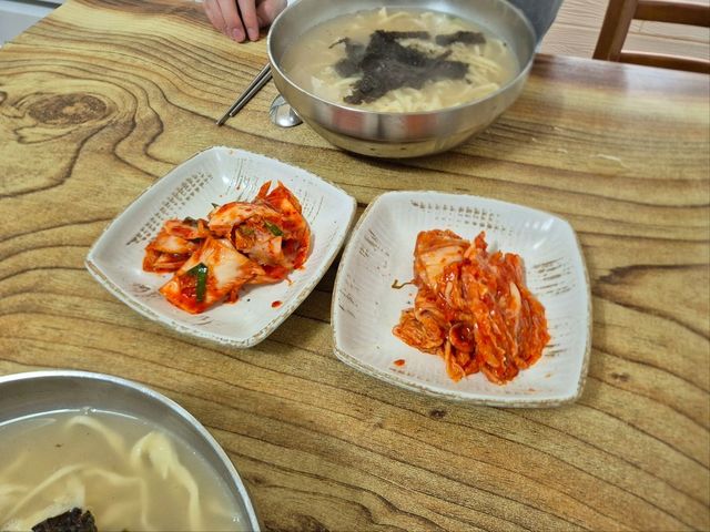 🇰🇷수원 아주대 손칼국수 맛집🍜이모네손칼국수💛
