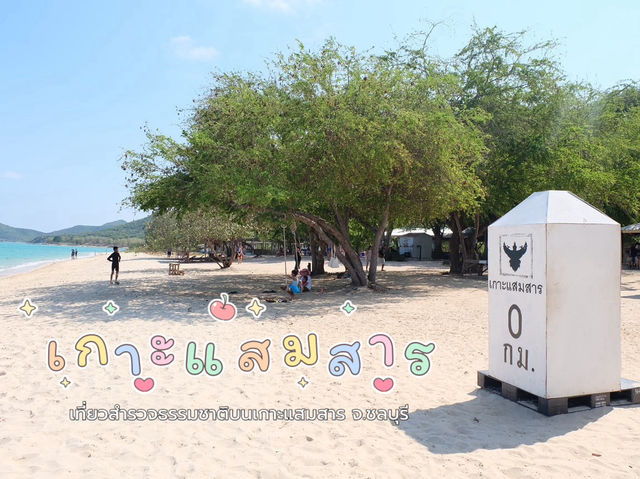 เที่ยวสำรวจธรรมชาติบนเกาะแสมสาร จ.ชลบุรี
