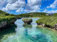 【海と入り江が作る楽園風景🏝️】イムギャーマリンガーデン（宮古島）