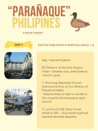 Parañaque for Culture Buffs & Spiritual 