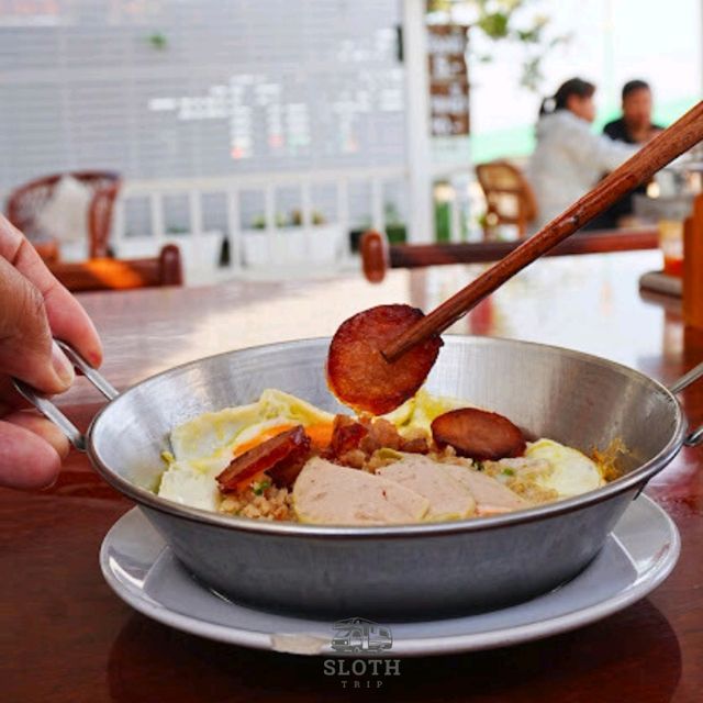 🥖 จีนซาน ไข่กระทะ
