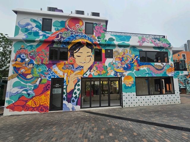 香港最新景點，超靚彩色小屋：馬灣1868