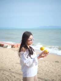 พานั่งปิคนิคริมชายหาดวอนนภา จ.ชลบุรี 🏖️