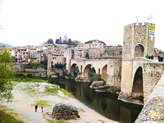 Besalu Spain a beautiful mediaeval town