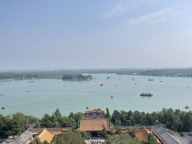 Imperial Gardens had us sweating climbing to the top! The views were worth it! 