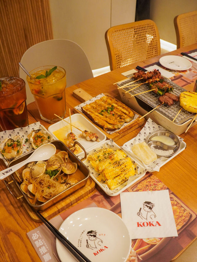 將軍澳美食｜文青風串燒店
