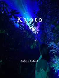 【京都】幻想的な光と音に包まれる植物園へ