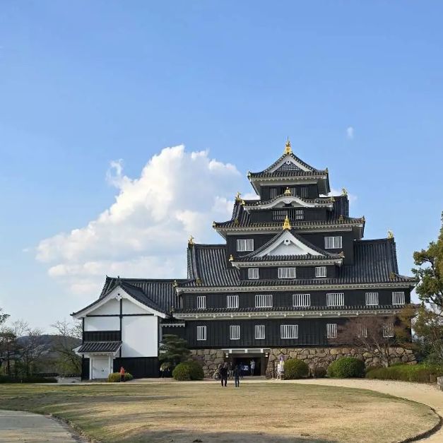 岡山城に行ってきました‼️