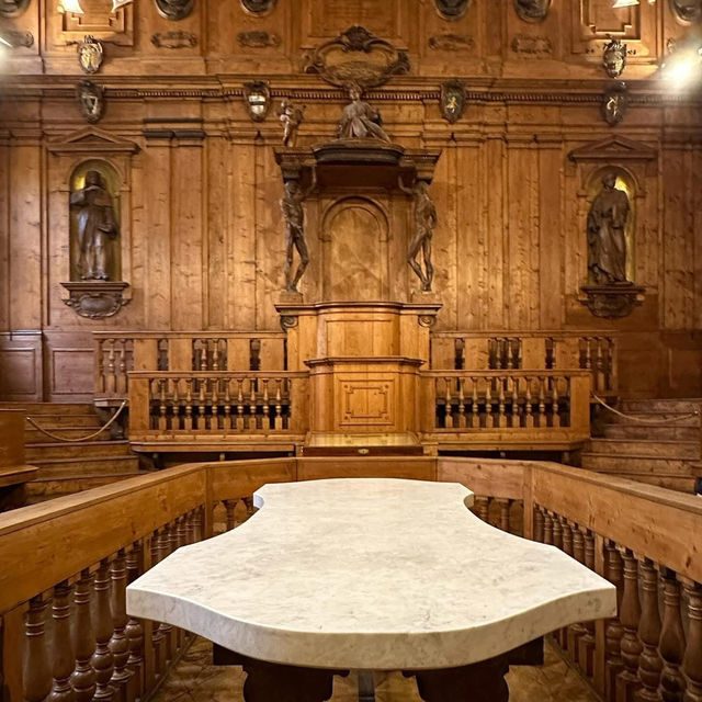 🏛️ *"A Scholar's Retreat: Time-Traveling Through Bologna's Archiginnasio"* ✒️📚