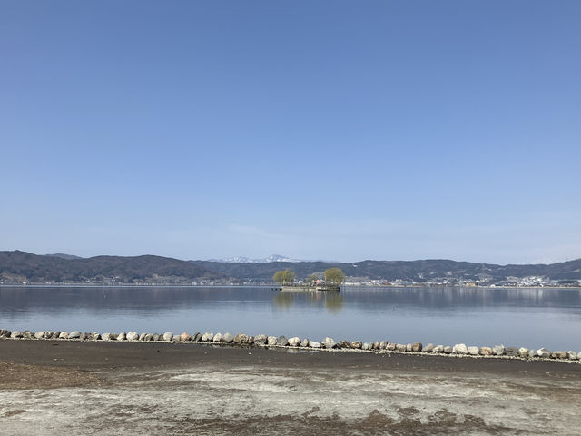 諏訪の高島城に行きました
