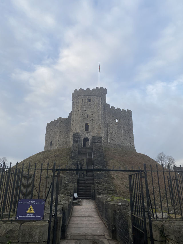 學生免費進埸😱 英國Cardiff 必去地點 歷史悠久的卡迪夫城堡🏰
