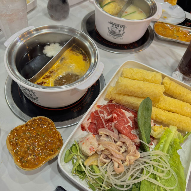 สุกี้หม่าล่าย่านรัชโยธิน ราคาน่ารักมากกก 🍜🥩