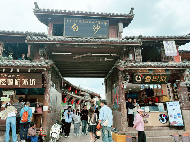 【中国・麗江 白沙古鎮】喧騒から少し離れて、静けさに癒される古き良きナシ族の町