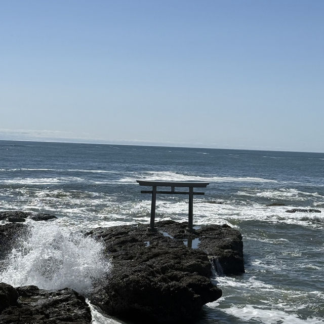 迫力満点‼️波飛沫あがる写真スポット