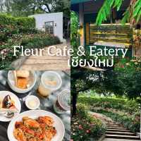  🌸 Fleur Cafe & Eatery – คาเฟ่กลางสวนสไตล์ยุโรป