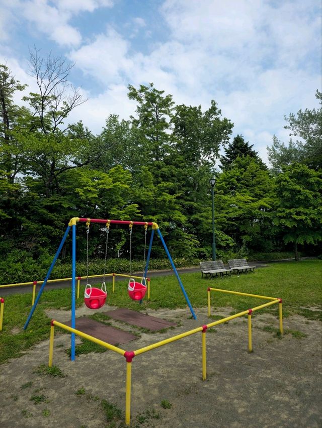 해외여행 일본 삿포로 동쪽 공원 Kitano Fureai Park