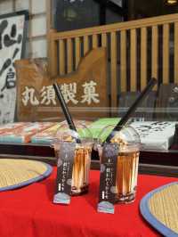 🥤飲むわらび餅ドリンクで贅沢タイム@丸須製菓