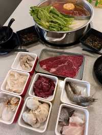 食完熱煲再打邊爐
