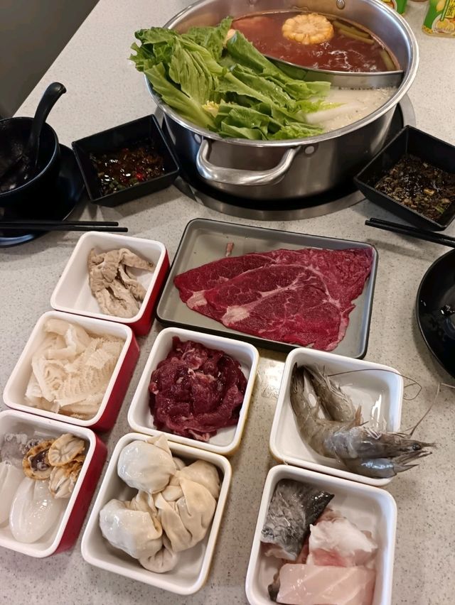 食完熱煲再打邊爐