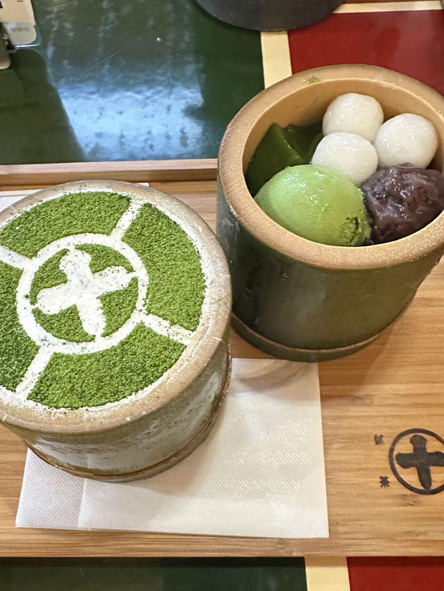 平日都…等了兩個半小時的「抹茶甜點」😍