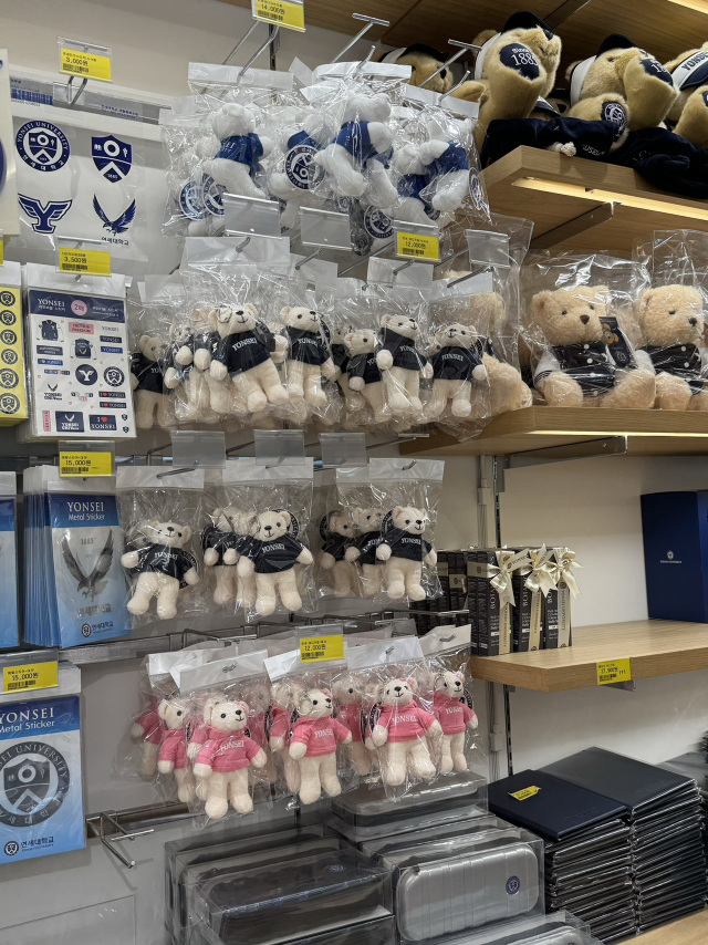 YONSEI UNIVERSITY ぬいぐるみとバッグセット Strolling Yonsei