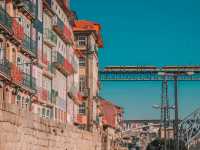 Porto’s Postcard Perfect Pair – Cais da Ribeira & Luís I Bridge