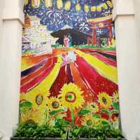 Mural at Chijmes