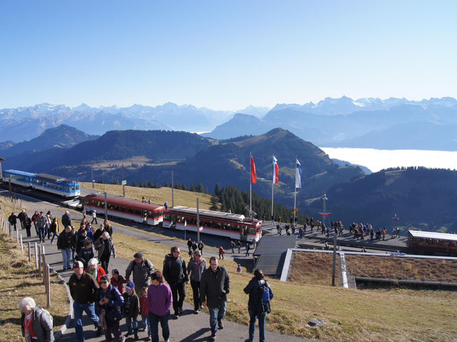 🏞️ Breathtaking Views from the Top of Mount Rigi