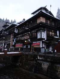 ❄️下著雪的銀山溫泉♨️此生難忘