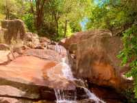 Iron waterfall
