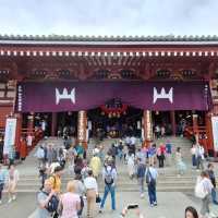 บรรยากาศวัดเซ็นโซจิ โตเกียว ช่วงเทศกาล