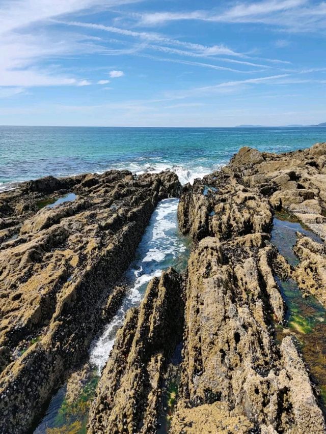 Wild Waves and Sand at Playa das Furnas