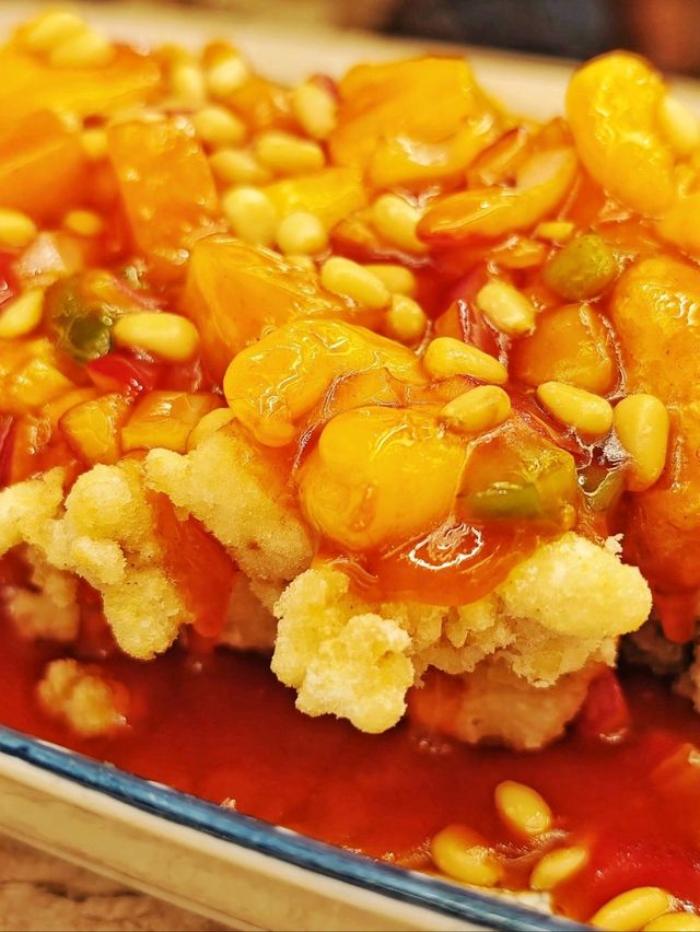 必食😍松子🐟大黄魚