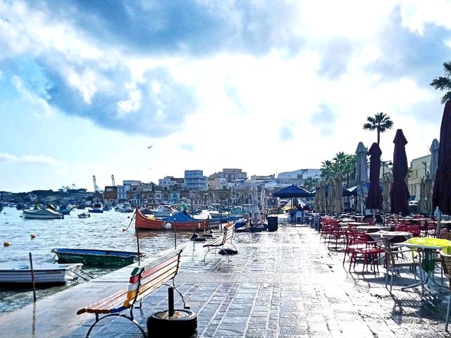 Marsaxlokk fishing village in Malta is unique