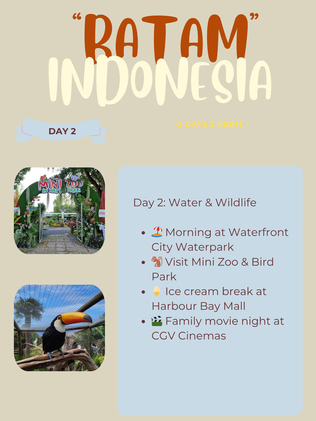 🇮🇩 Batam Itinerary 11: Family Fun Adventure 👨‍👩‍👧‍👦🎡