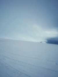 Langjökull Glacier-雪山上玩Snow Mobile