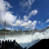 Magical Mid-Morning at Rhine Falls 🇨🇭Switzerland🛥️ 