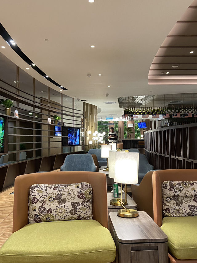 Unwinding in Style at Travel Club Lounge KLIA 2