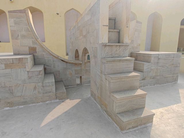 古代印度天文學的智慧結晶#簡塔·曼塔天文台-印度齋浦爾（Jaipur）