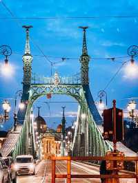 Crossing the Charm of Liberty Bridge in Budapest