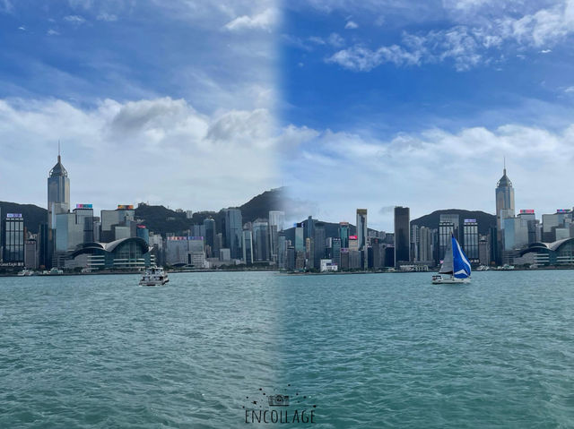 香港地標星光大道漫步  