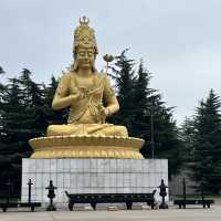 ✨ Famen Temple – The Golden Path of Faith ✨