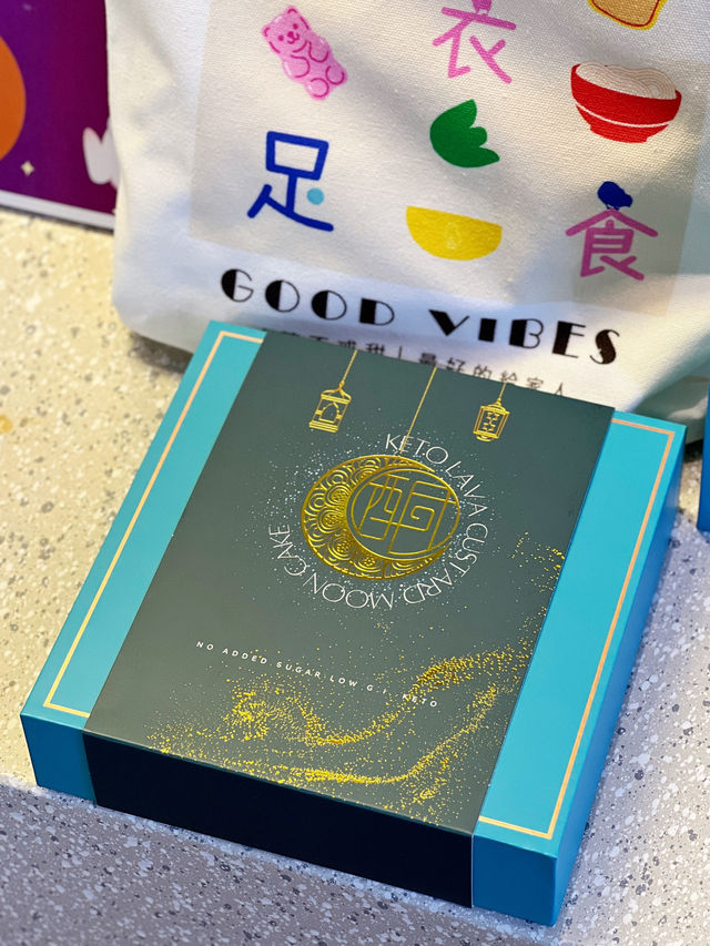 酮福堂X雞仔嘜生酮流心奶皇月餅