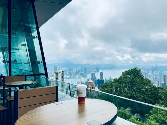 จุดชมวิว Pacific Coffee ฮ่องกง ☕️🌿 