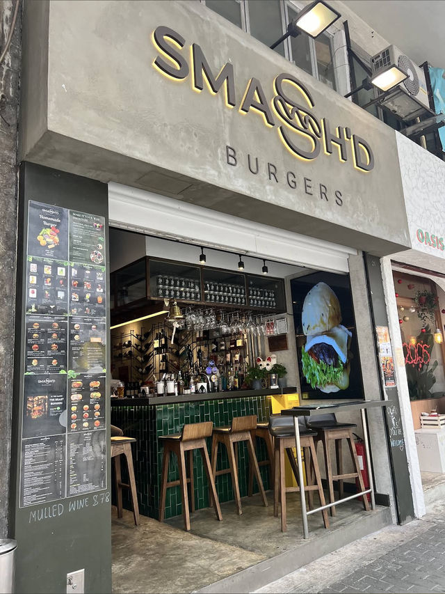 Smash’d Hong Kong, Burgers with Bite and Street Style Swagger