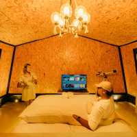 "Giant Cabin Glamp G2" ห้องพักสไตล์แกลมปิ้งเขาใหญ่