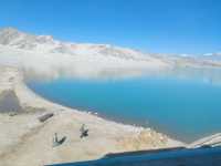 The Blue Tear of the Pamirs — White Sand Lake