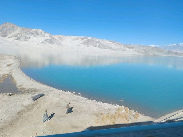 The Blue Tear of the Pamirs — White Sand Lake